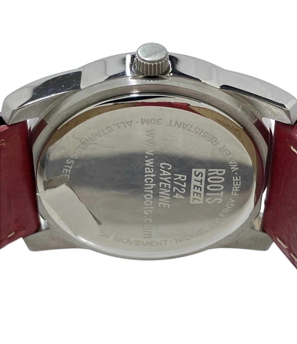 Roots 腕時計 クオーツ メンズ ルーツ