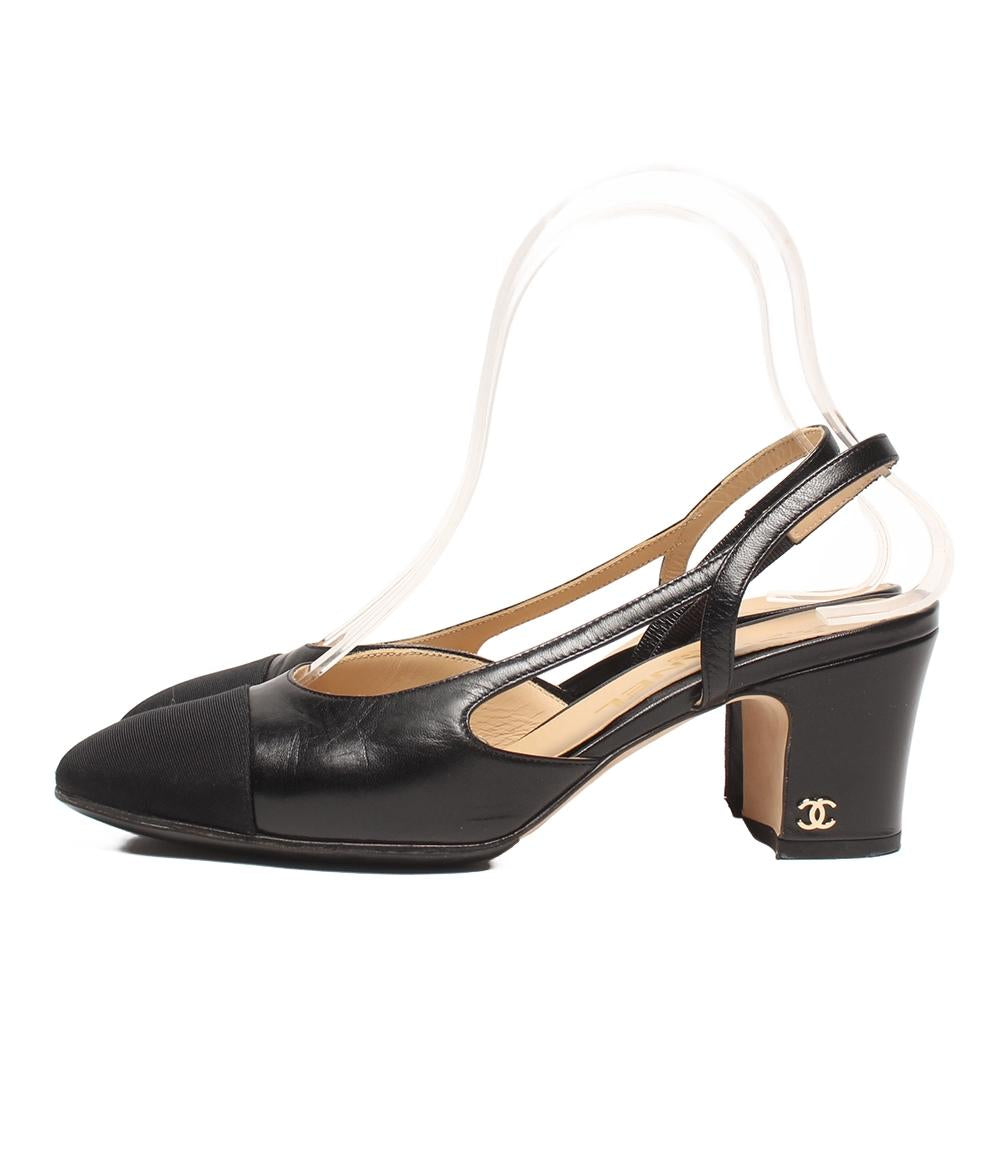 CHANEL スリングバック ミュール パンプス ココマーク G31318 レディース SIZE 35.5 (23cm) シャネル