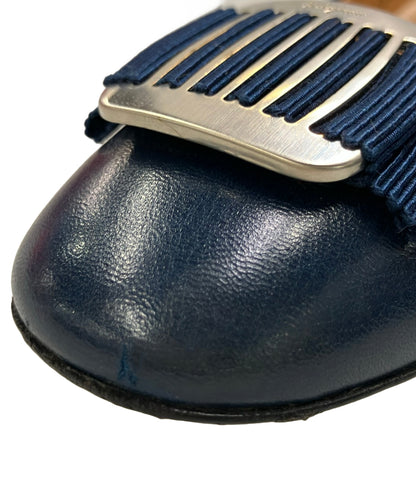 Salvatore Ferragamo スクウェアバックルパンプス DG006119 レディース SIZE 5 1/2 サルヴァトーレフェラガモ