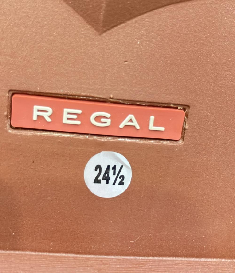 美品 REGAL プレーントゥシューズ スエード メンズ SIZE 24 1/2 (24.5cm) リーガル