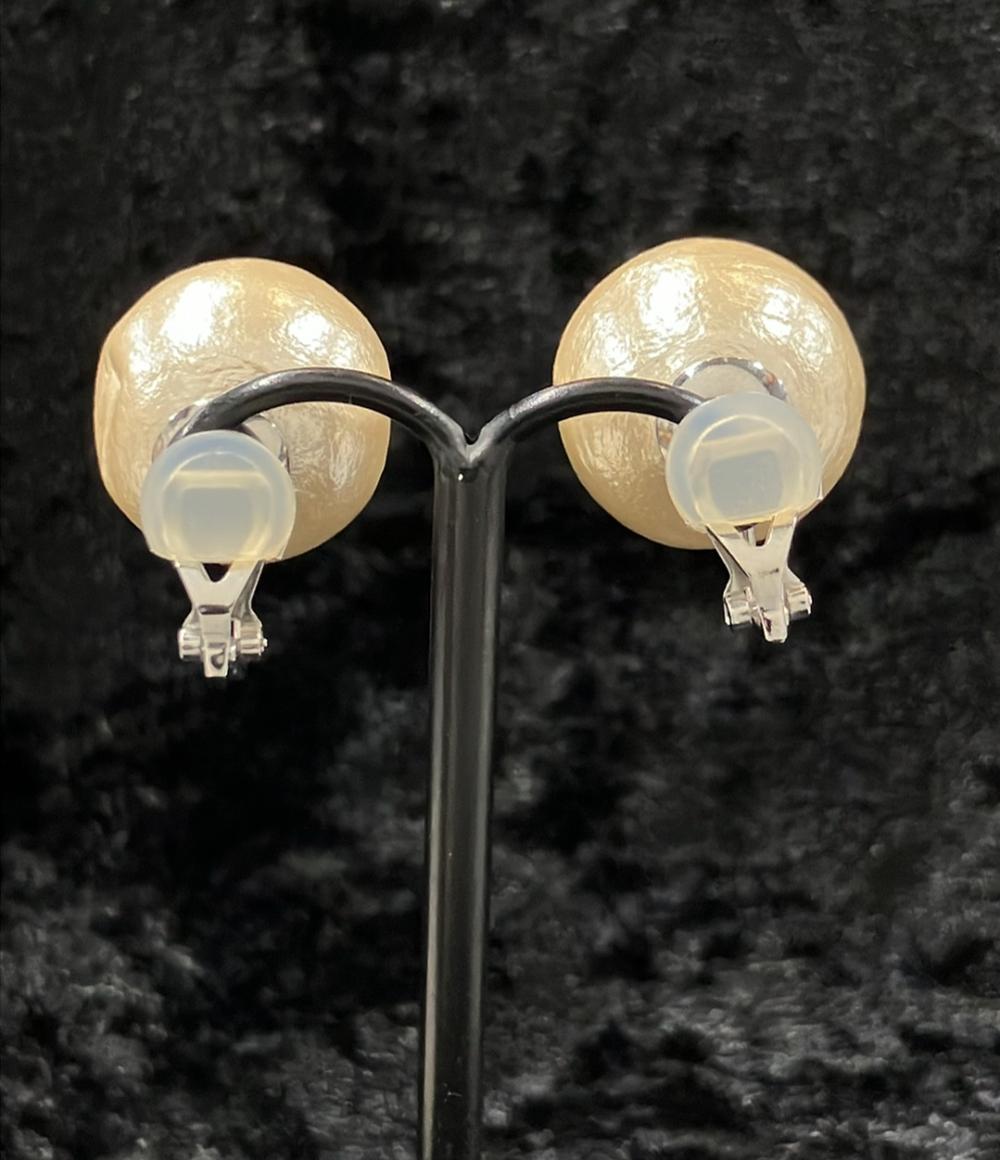 プティローブノアー 6連ネックレス イヤリング コットンパール 2点セット レディース petite robe noire