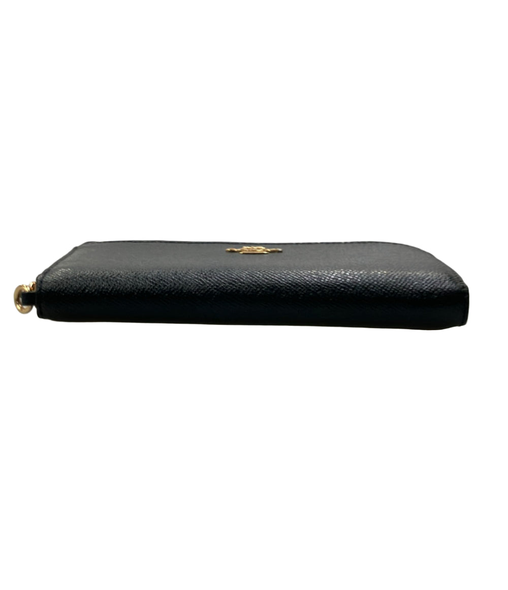 COACH ラウンドファスナー長財布 PVC キャンバス レザー シグネチャー F76971 レディース コーチ