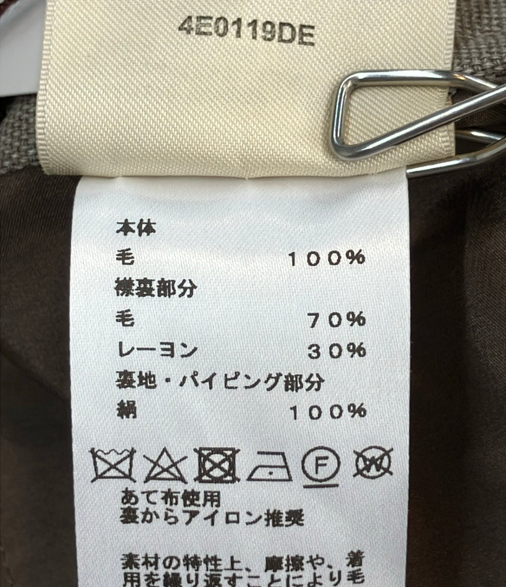 美品 HERMES ロングジレ 4E0119DE レディース SIZE 38 (M) エルメス