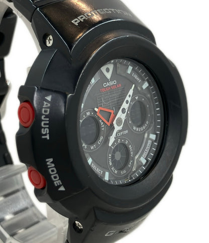 CASIO 腕時計 G-SHOCK ソーラー ブラック AWG-500J レディース メンズ カシオ