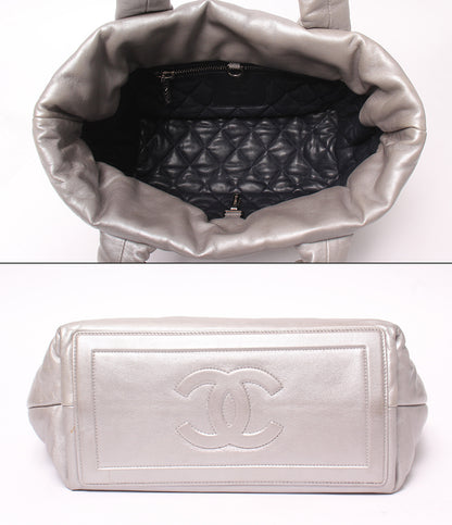 CHANEL ハンドバッグ トートバッグ シルバー金具 14番台 コココクーン レディース シャネル