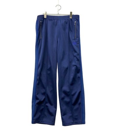 美品 Needles トラックパンツ パープル ネイビー 0T1543 メンズ SIZE L ニードルズ