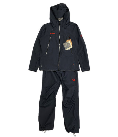 マムート  セットアップ マウンテンパーカー パンツ ブラック      メンズ SIZE ASIA L  MAMMUT