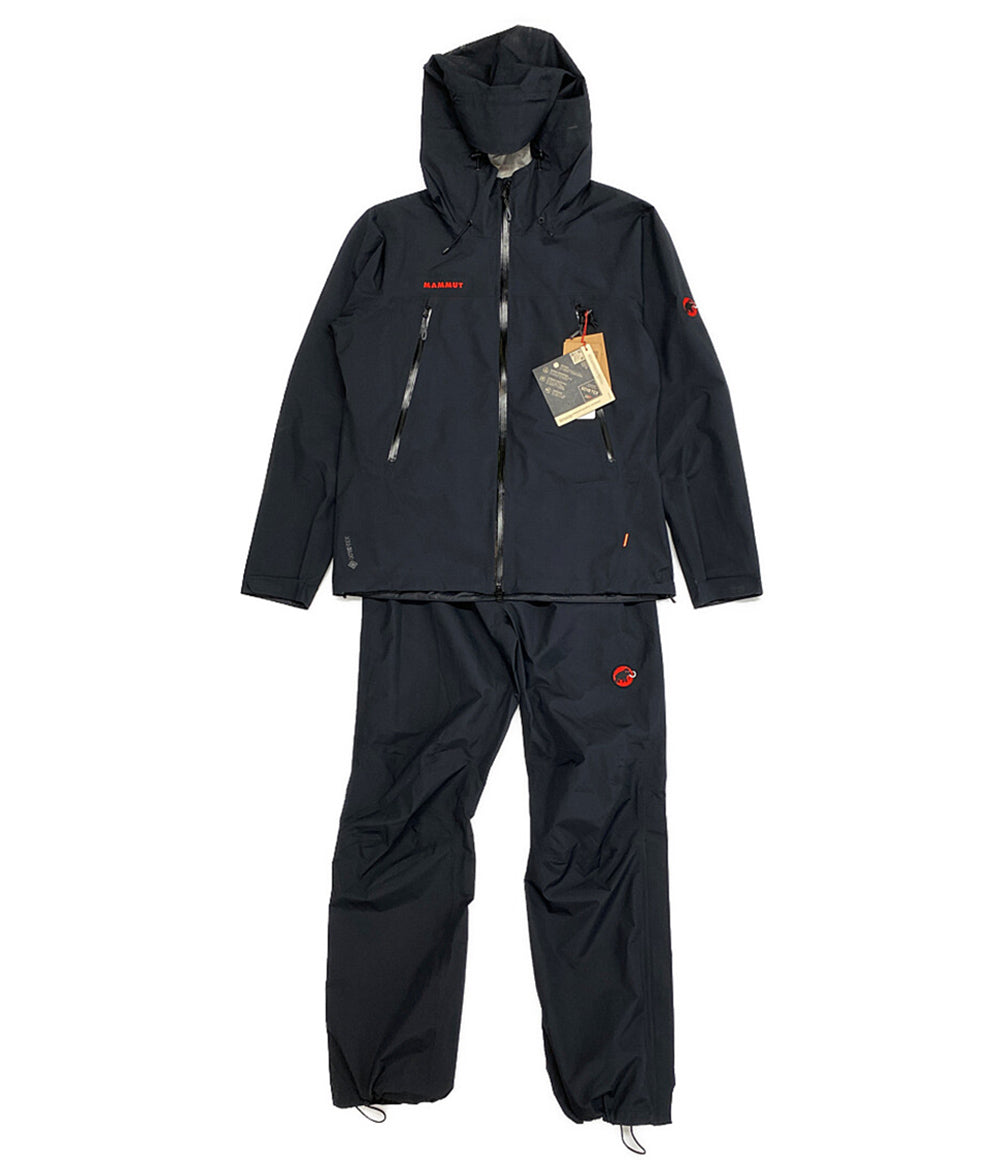 マムート  セットアップ マウンテンパーカー パンツ ブラック      メンズ SIZE ASIA L  MAMMUT