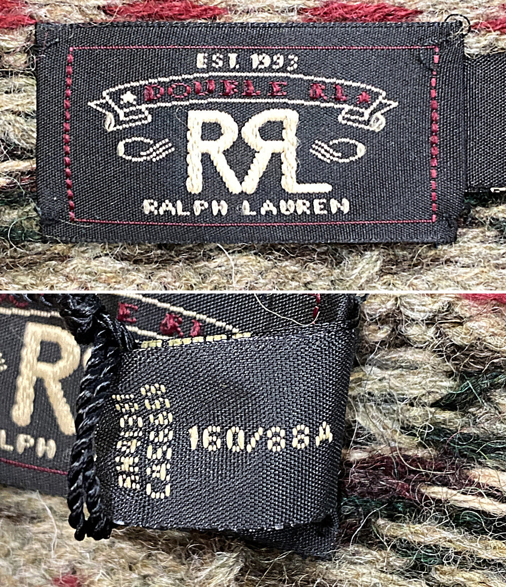 ダブル アール エル ラルフ ローレン ロングニットコート レディース SIZE 4 RRL RALPH LAUREN