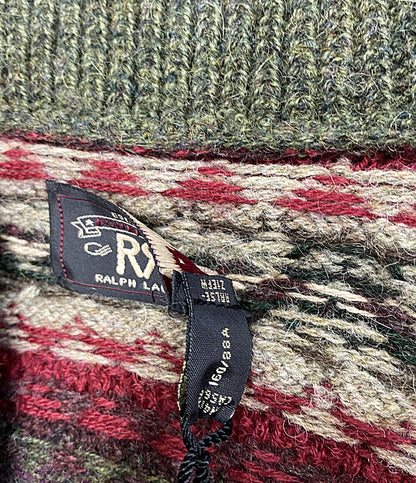 ダブル アール エル ラルフ ローレン ロングニットコート レディース SIZE 4 RRL RALPH LAUREN