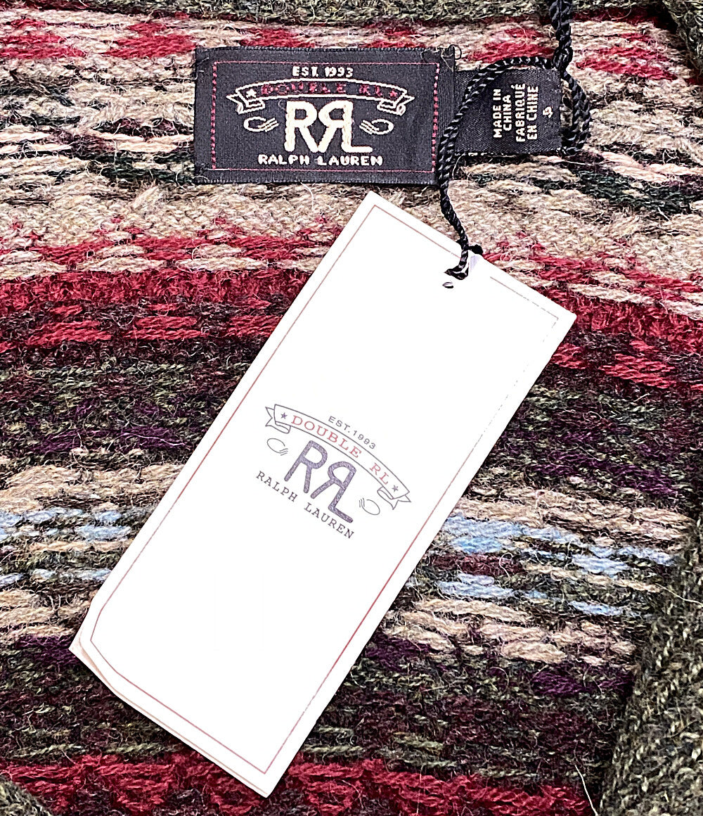 ダブル アール エル ラルフ ローレン ロングニットコート レディース SIZE 4 RRL RALPH LAUREN