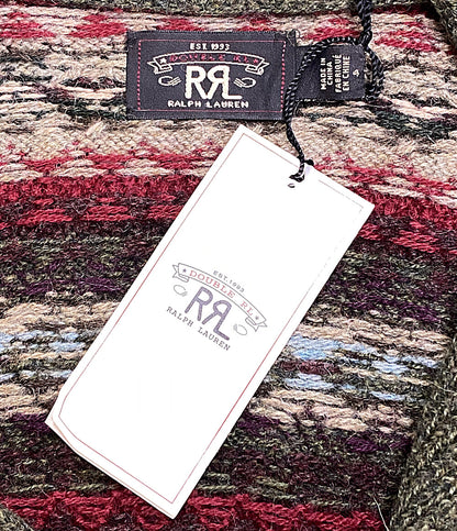 ダブル アール エル ラルフ ローレン ロングニットコート レディース SIZE 4 RRL RALPH LAUREN