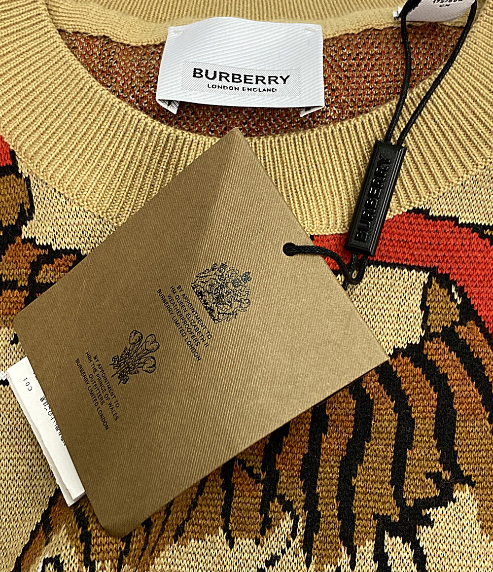 バーバリー 美品 ニット 8051468 タイガーグラフィック      レディース SIZE S  BURBERRY