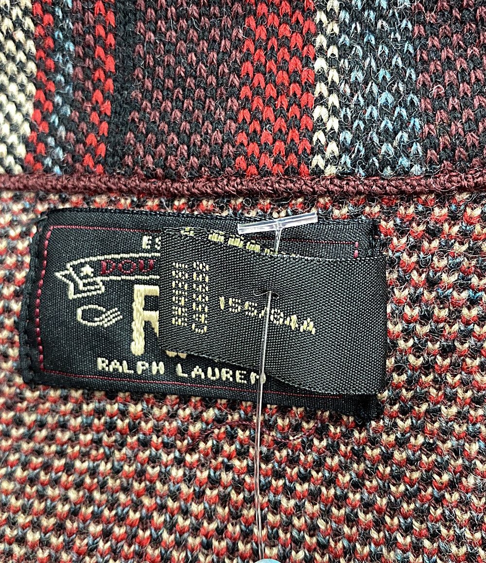 美品 RRL RALPH LAUREN ダブル アール エル ラルフ ローレン ブルゾン ウール レッド レディース SIZE 2
