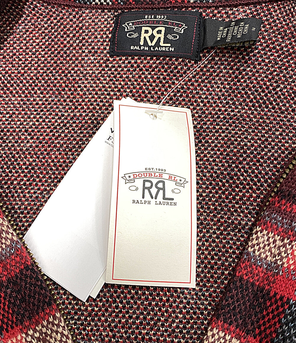 美品 RRL RALPH LAUREN ダブル アール エル ラルフ ローレン ブルゾン ウール レッド レディース SIZE 2