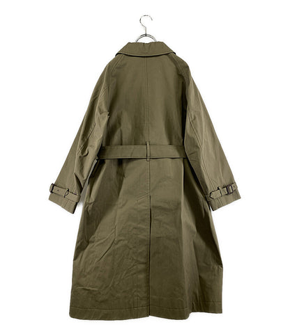 美品 Nigel Cabourn トレンチコート 8045-08-00001 カーキ レディース SIZE 8 ナイジェルケーボン