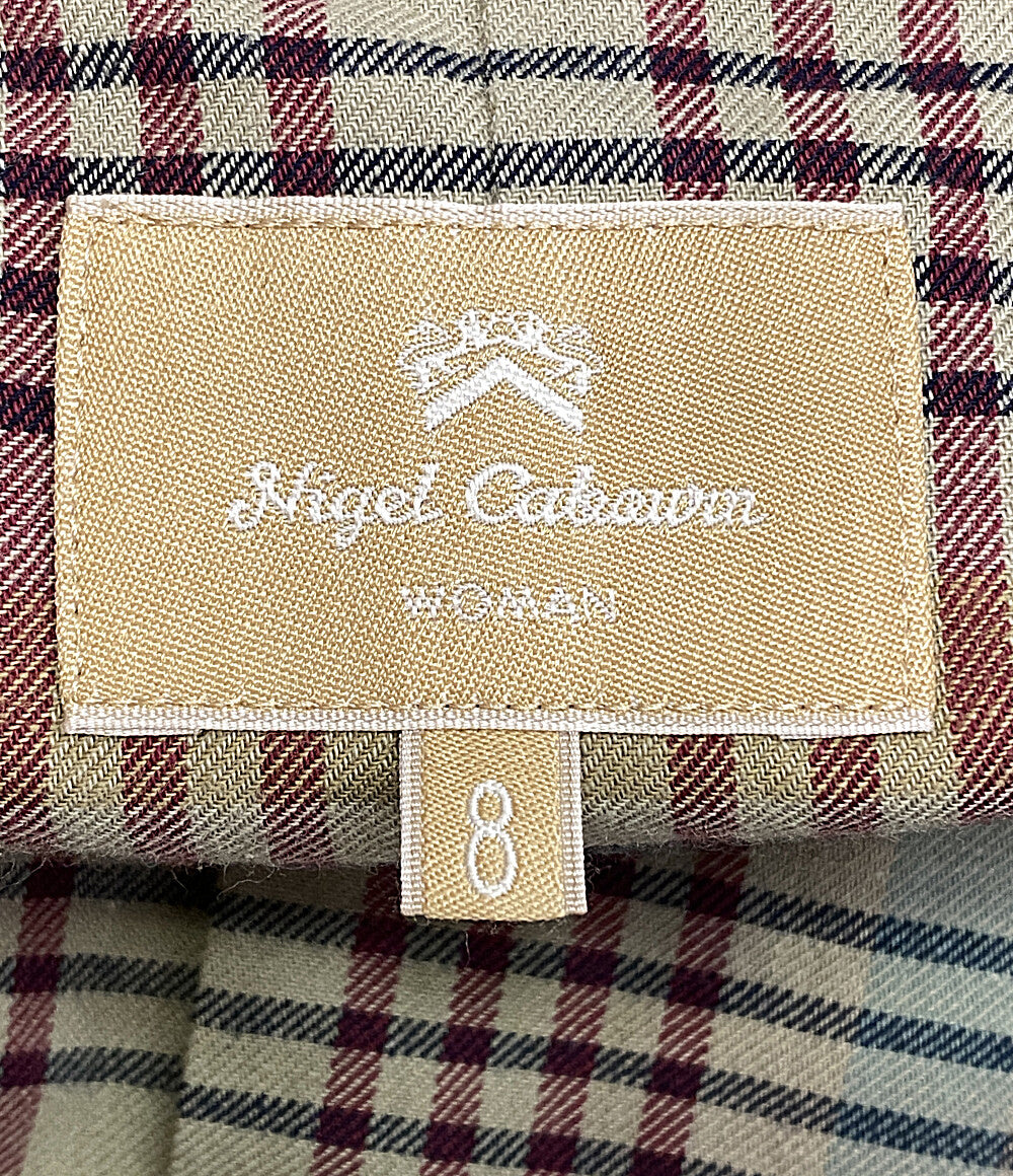 美品 Nigel Cabourn トレンチコート 8045-08-00001 カーキ レディース
