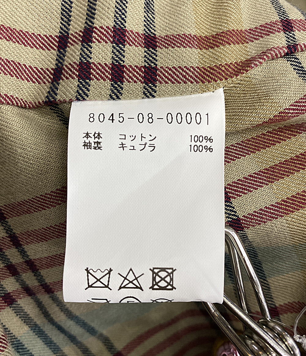 美品 Nigel Cabourn トレンチコート 8045-08-00001 カーキ レディース SIZE 8 ナイジェルケーボン