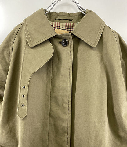 美品 Nigel Cabourn トレンチコート 8045-08-00001 カーキ レディース SIZE 8 ナイジェルケーボン