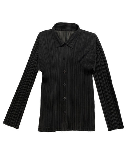 プリーツプリーズ カーディガン ブラック PP41-JJ104 レディース SIZE 3 PLEATS PLEASE