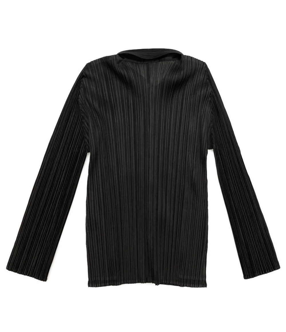 プリーツプリーズ カーディガン ブラック PP41-JJ104 レディース SIZE 3 PLEATS PLEASE