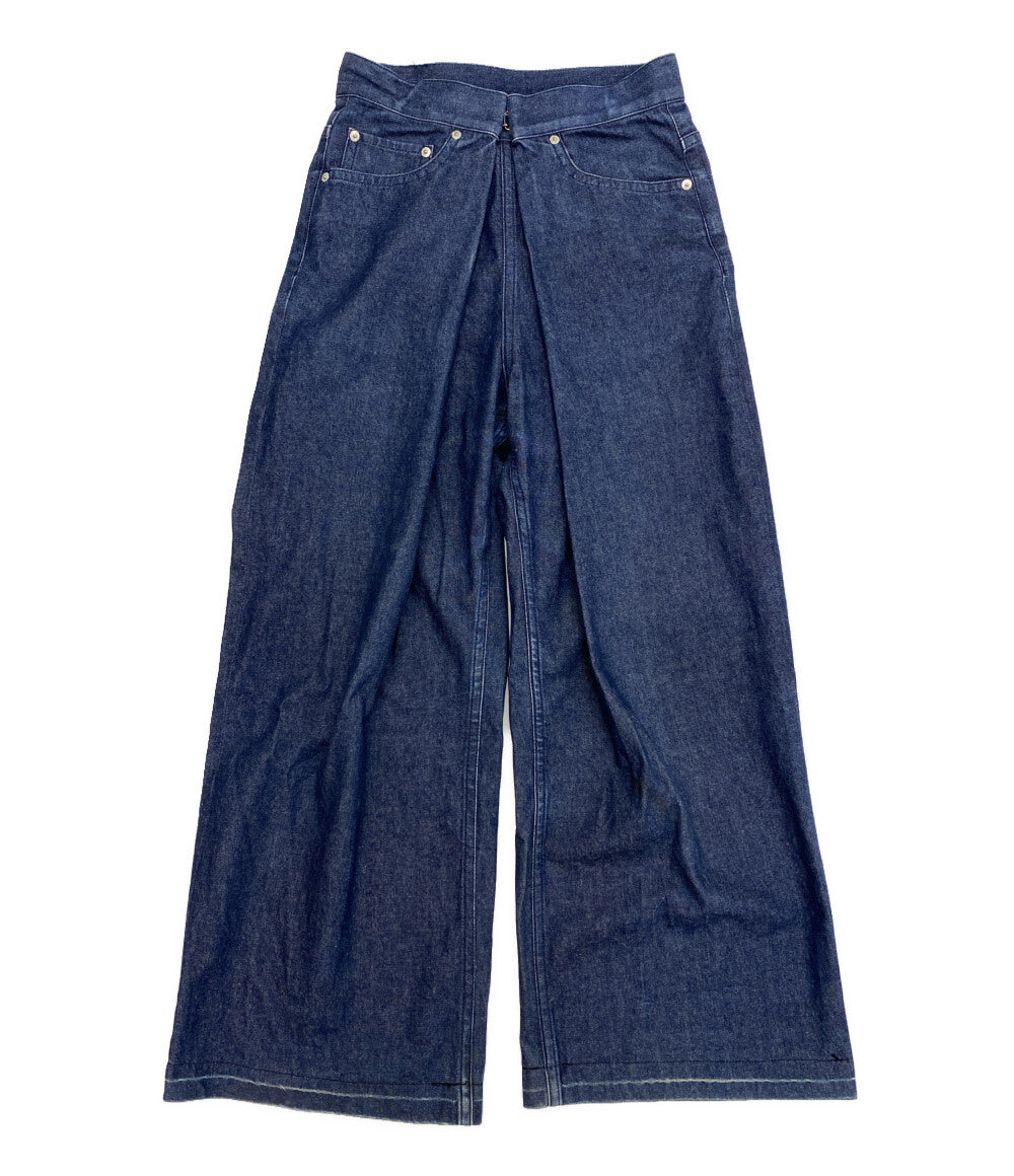 JOHN LAWRENCE SULLIVAN デニムパンツ タック 16SS レディース SIZE 6 ジョンローレンスサリバン