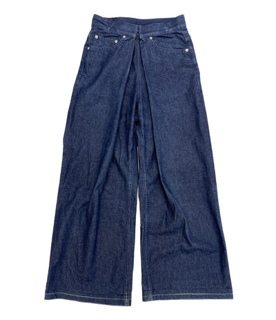 JOHN LAWRENCE SULLIVAN デニムパンツ タック 16SS レディース SIZE 6 ジョンローレンスサリバン