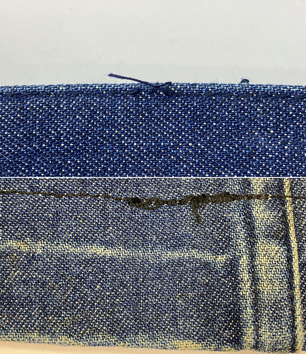 JOHN LAWRENCE SULLIVAN デニムパンツ タック 16SS レディース SIZE 6 ジョンローレンスサリバン