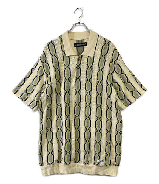 ワコマリア ポロシャツ サマーニット 24ss メンズ SIZE L WACKO MARIA