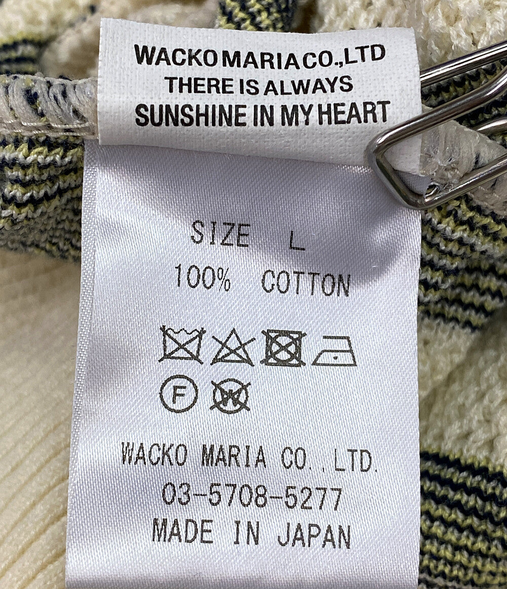 ワコマリア ポロシャツ サマーニット 24ss メンズ SIZE L WACKO MARIA