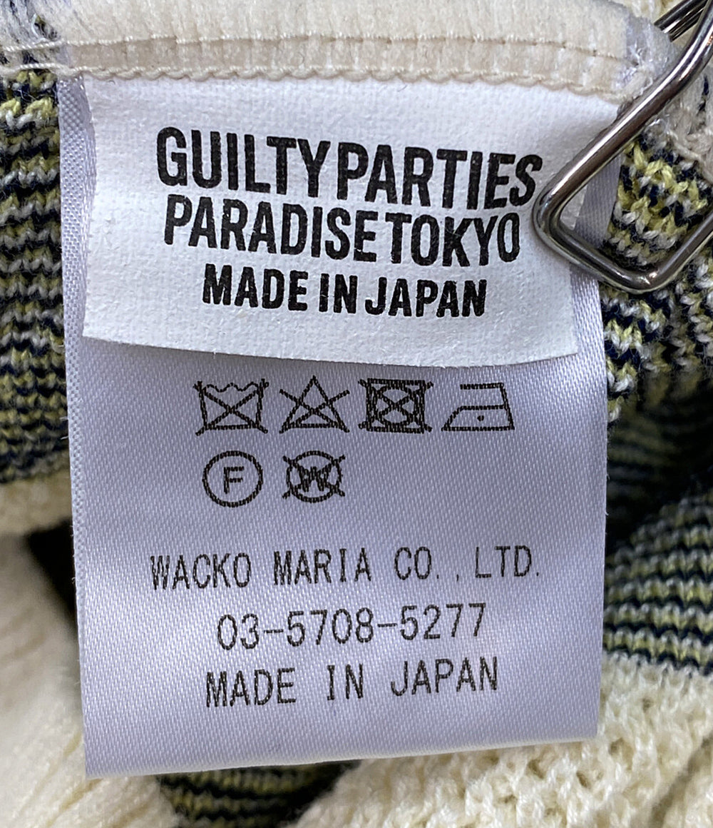 ワコマリア ポロシャツ サマーニット 24ss メンズ SIZE L WACKO MARIA