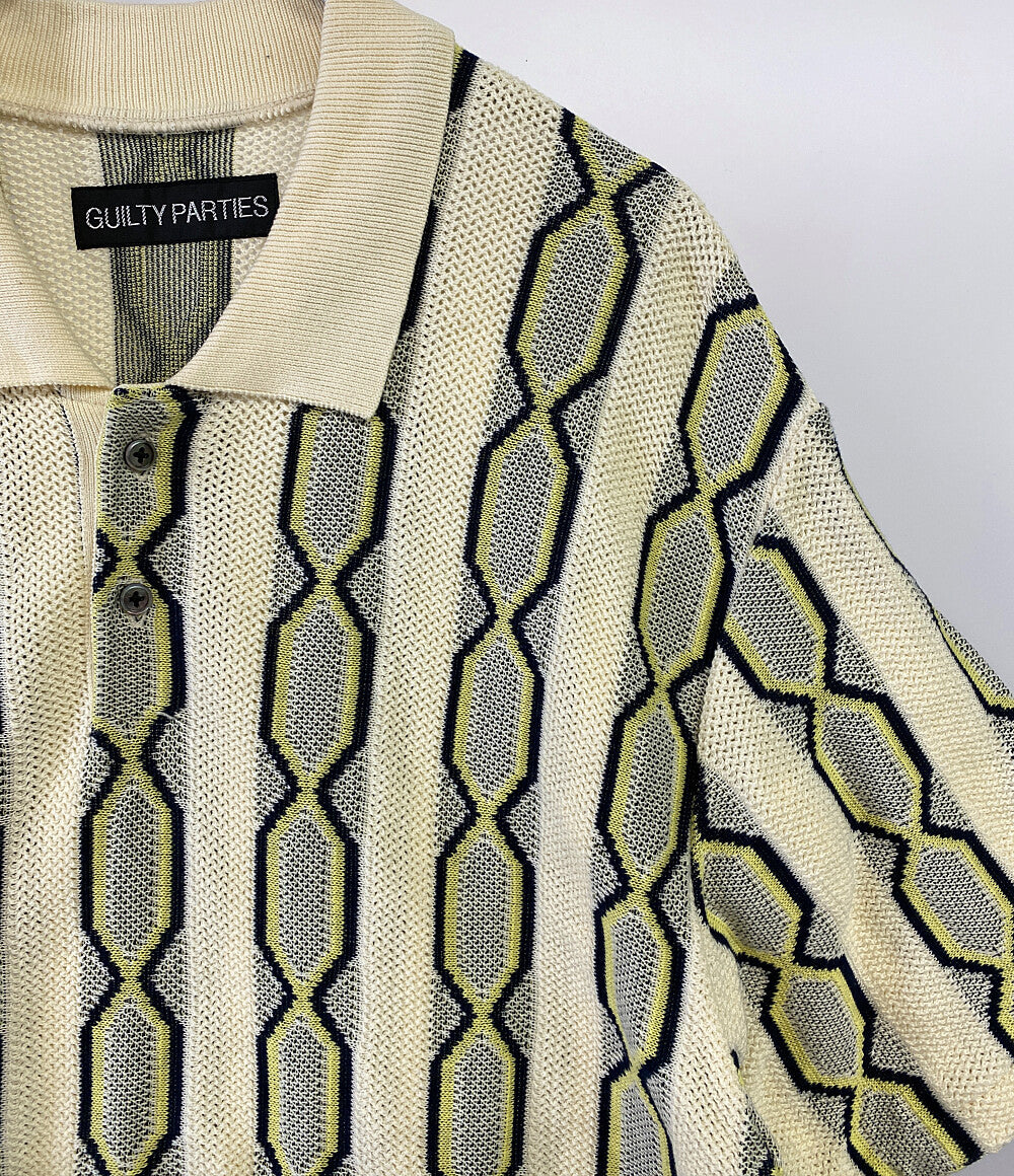 ワコマリア ポロシャツ サマーニット 24ss メンズ SIZE L WACKO MARIA
