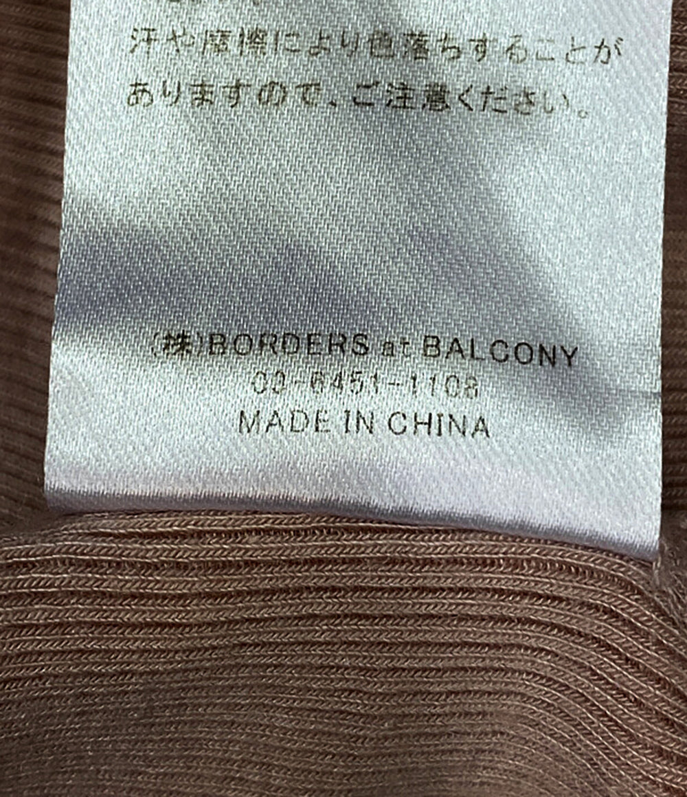 ボーダーズアットバルコニー 半袖Ｔシャツ 切替       レディース SIZE 36  BORDERS AT BALCONY