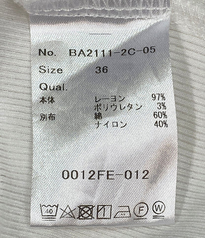 ボーダーズアットバルコニー 半袖Ｔシャツ 切替      レディース SIZE 36  BORDERS AT BALCONY