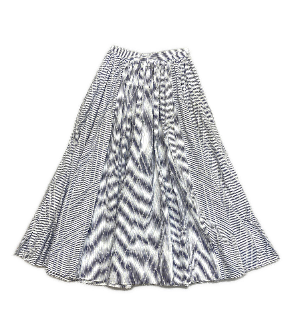 OBLI オブリ スカート ストライプ フリンジ レディース SIZE S