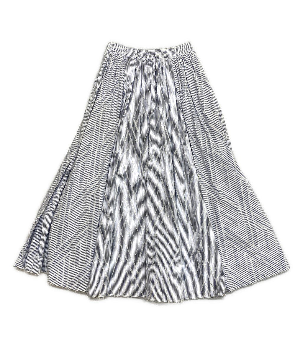 OBLI オブリ スカート ストライプ フリンジ レディース SIZE S