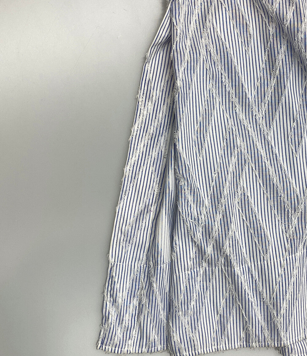 OBLI オブリ スカート ストライプ フリンジ レディース SIZE S