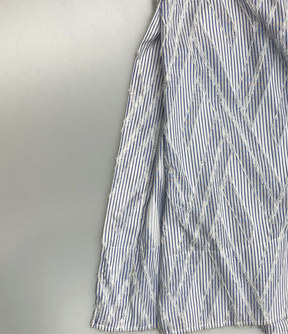 OBLI オブリ スカート ストライプ フリンジ レディース SIZE S