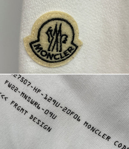 モンクレール  スウェットパーカー ホワイト      メンズ SIZE L  MONCLER