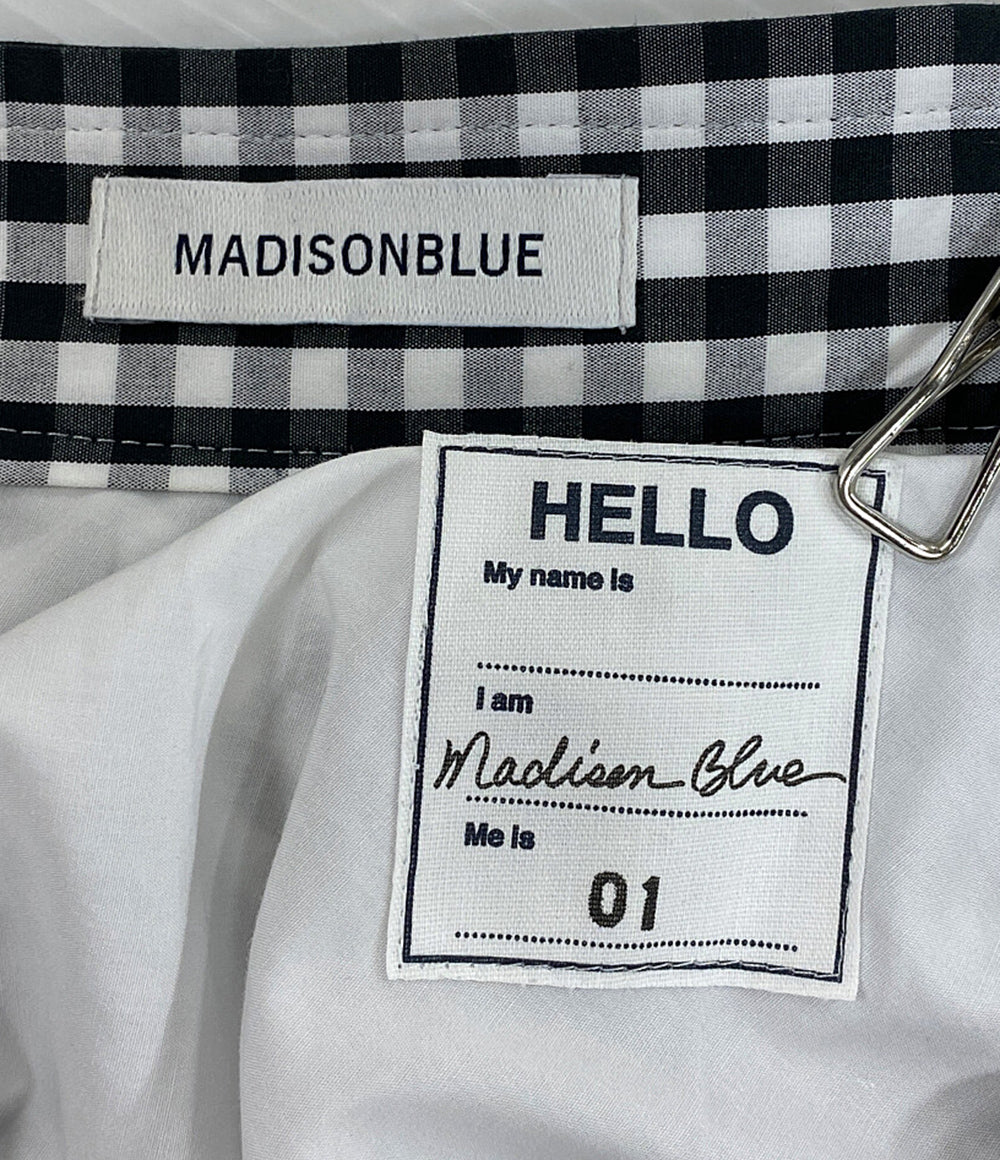 マディソンブルー サーキュラースカート ギンガムチェック       レディース SIZE 01(S)  MADISONBLUE