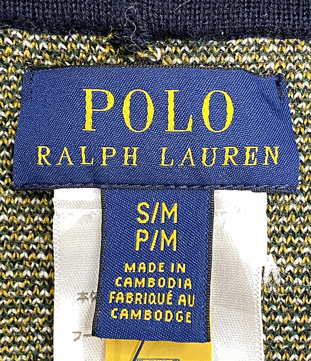 ラルフローレンパープルレーベル 美品 ポンチョ 313877366001 チェック グリーン      レディース SIZE S/M  RALPH LAUREN パープルレーベル