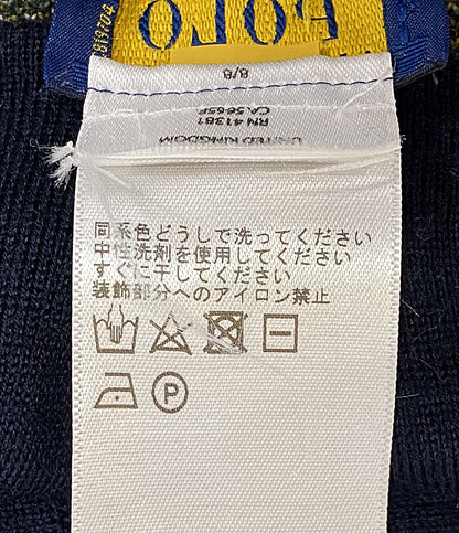 ラルフローレンパープルレーベル 美品 ポンチョ 313877366001 チェック グリーン      レディース SIZE S/M  RALPH LAUREN パープルレーベル