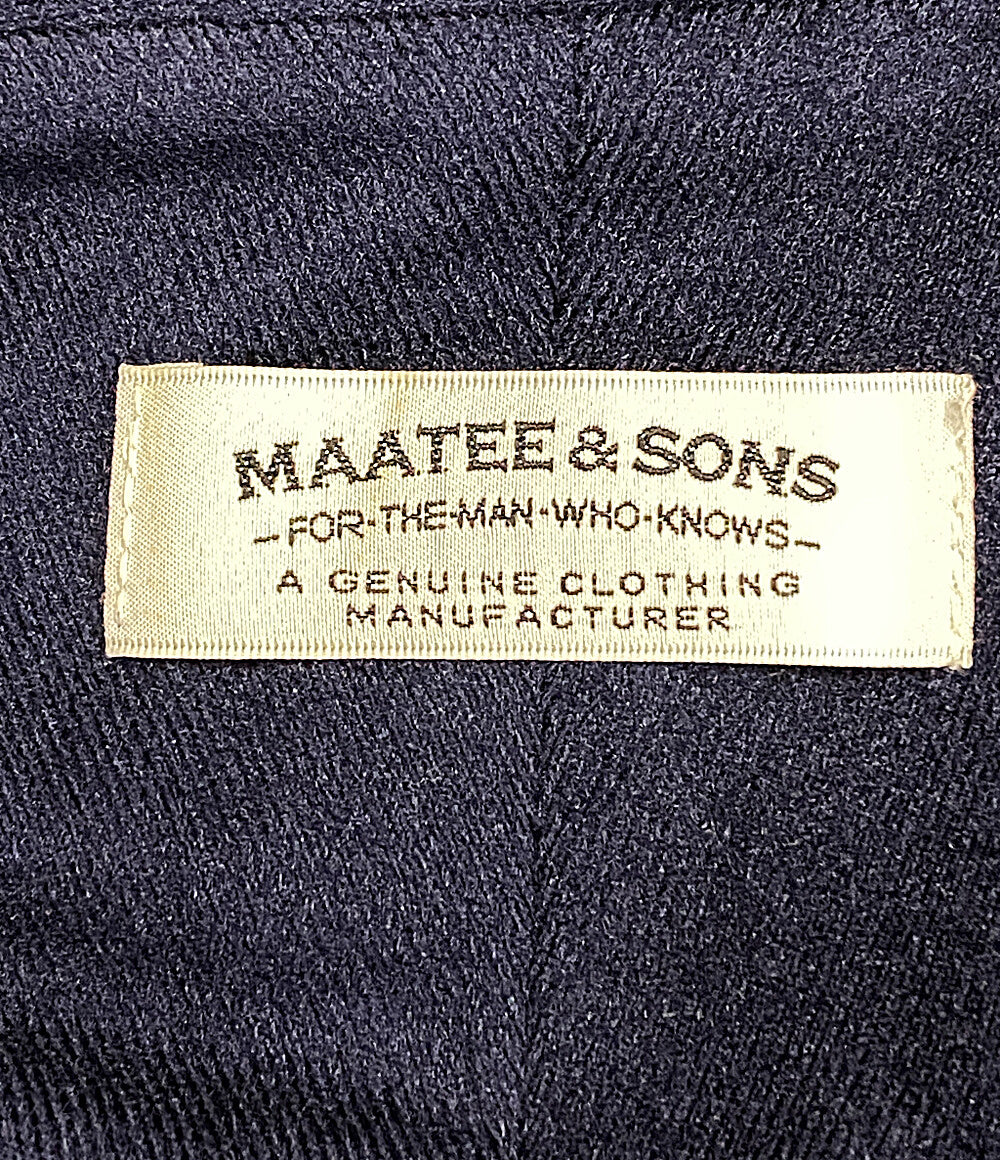 マーティー アンド サンズ ジャケット MT3103-0904 ネイビー      メンズ SIZE 3  MAATEE＆SONS