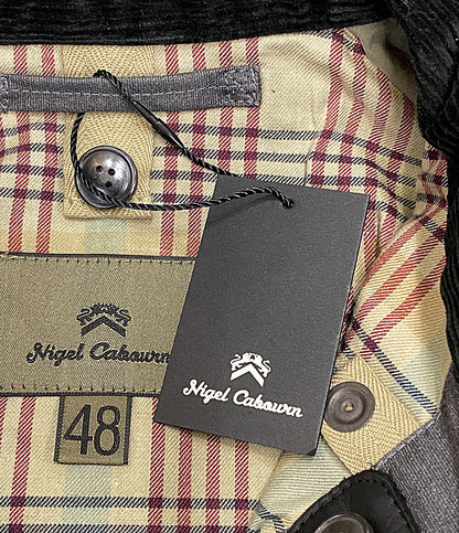 ナイジェルケーボン  コート 8047-00-00000 FISHING COAT グレー      メンズ SIZE 48  NIGEL CABOURN