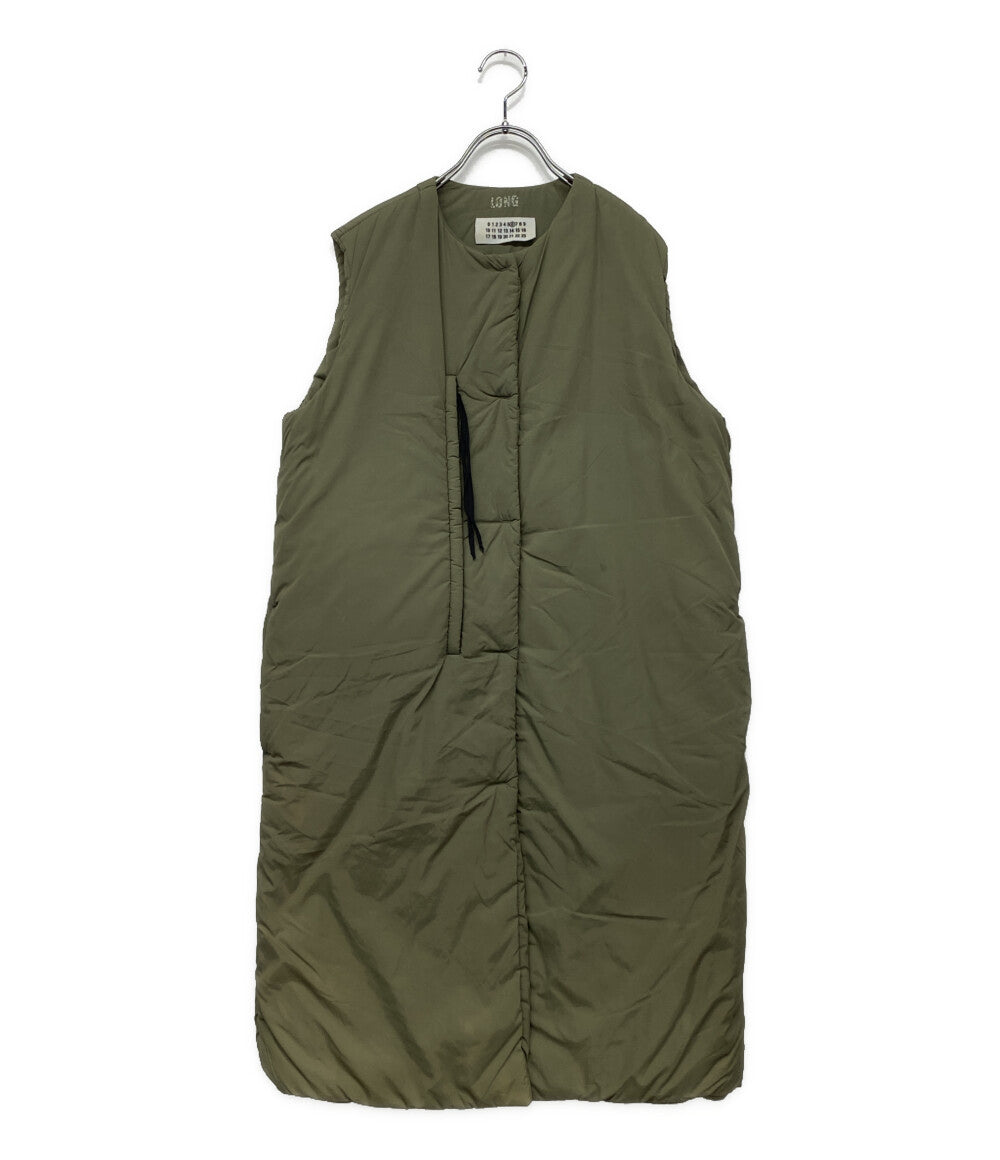 Maison Margiela 中綿ロングベスト カーキ 333-99303 333-99303 レディース SIZE 40 メゾンマルジェラ
