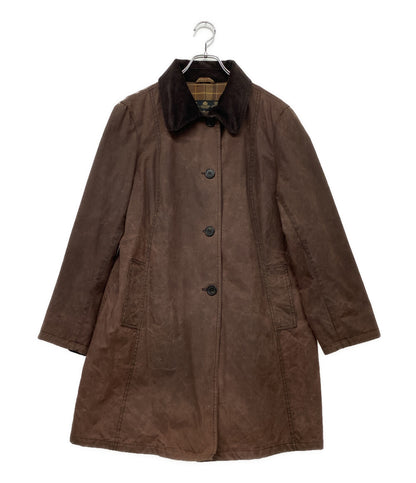 バブアー  コート LWX0042RU91 オイルド ブラウン      レディース SIZE UK18  BARBOUR