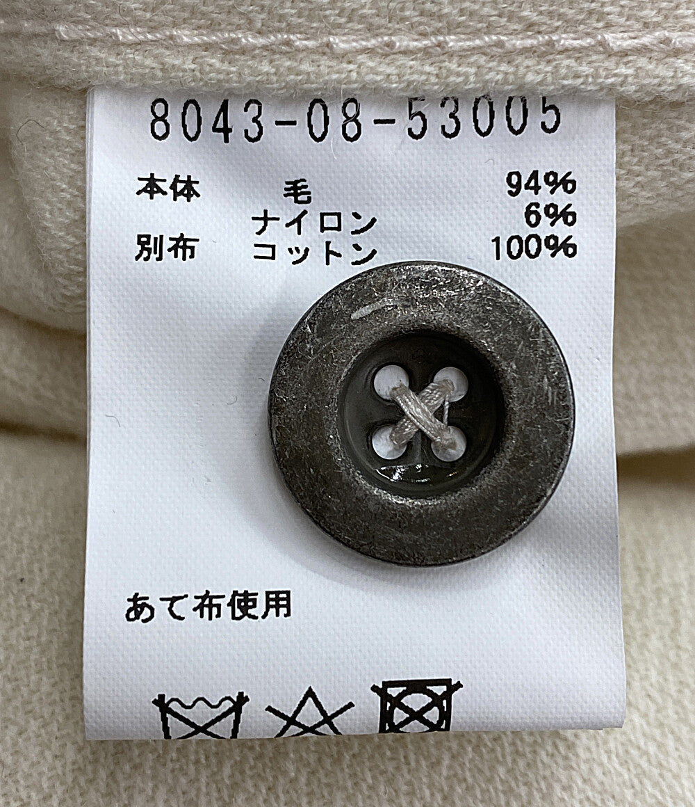 NIGEL CABOURN シャツジャケット WOMAN 8043-08-53005 BIG CPO ホワイト レディース SIZE 10 ナイジェルケーボン