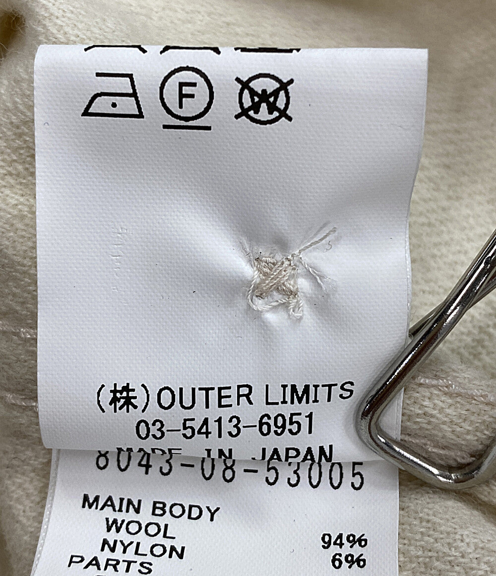 NIGEL CABOURN シャツジャケット WOMAN 8043-08-53005 BIG CPO ホワイト レディース SIZE 10 ナイジェルケーボン