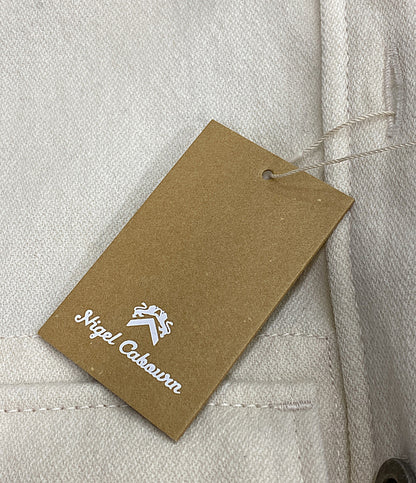 NIGEL CABOURN シャツジャケット WOMAN 8043-08-53005 BIG CPO ホワイト レディース SIZE 10 ナイジェルケーボン