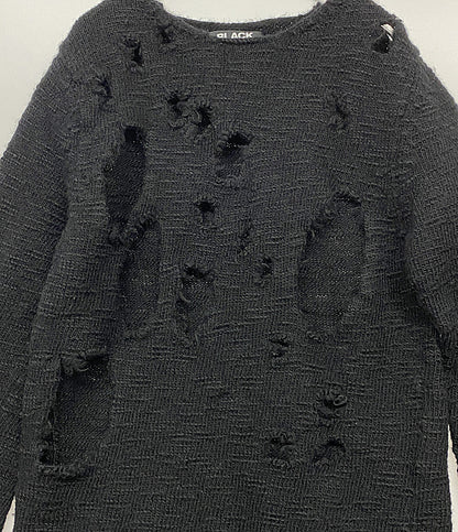 BLACK COMME des GARCONS ニット 1L-N003 ブラック レディース SIZE XS ブラックコムデギャルソン